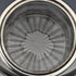 British vintage cut glass biscuit barrel silver plate lid 917g